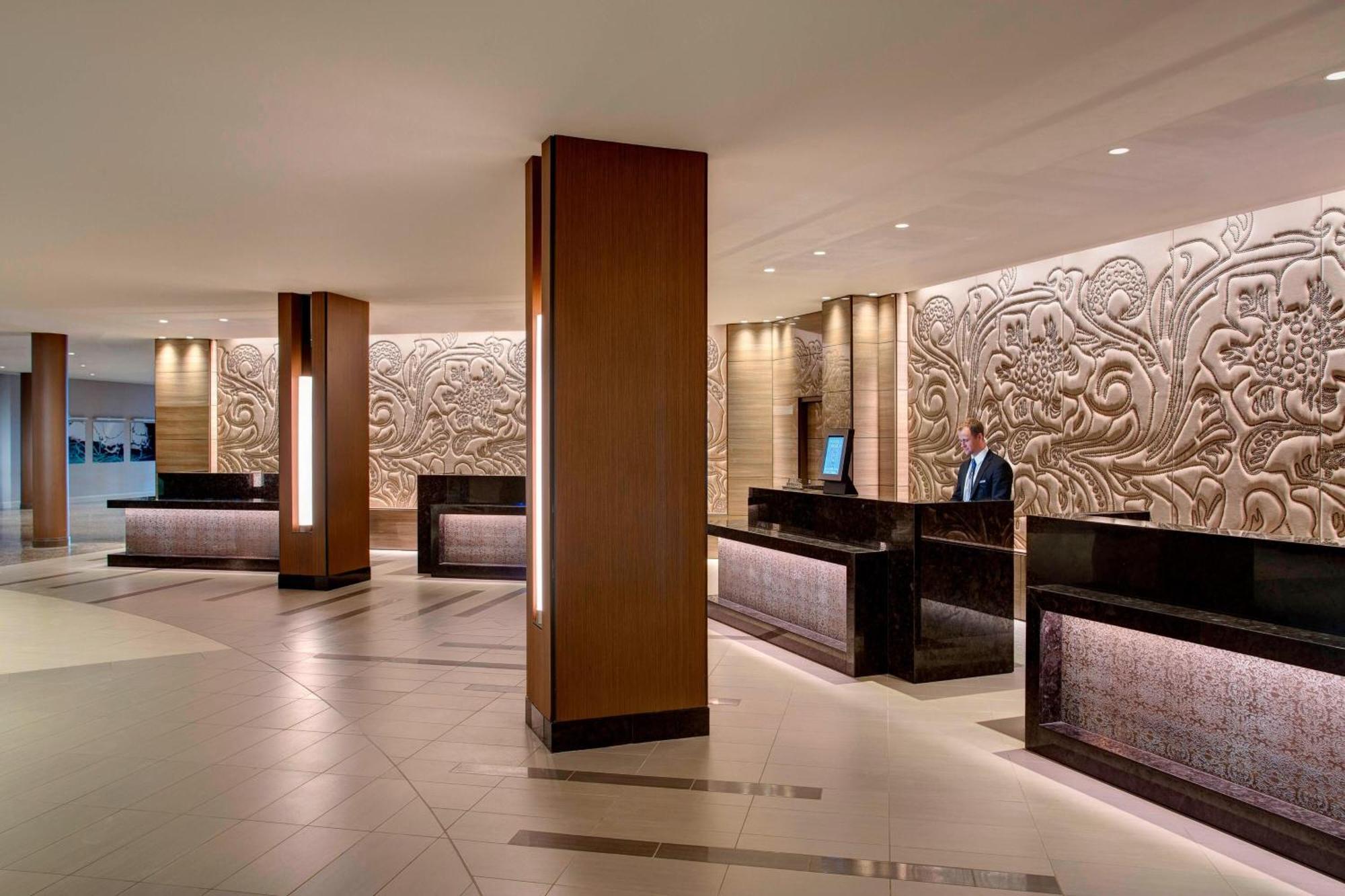 Hôtel Houston Airport Marriott At George Bush Intercontinental Extérieur photo